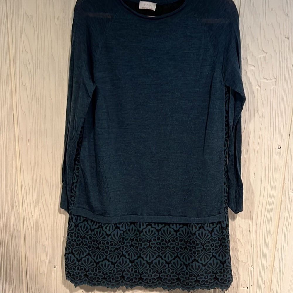 Long Sleeve Wrap Tunic Top